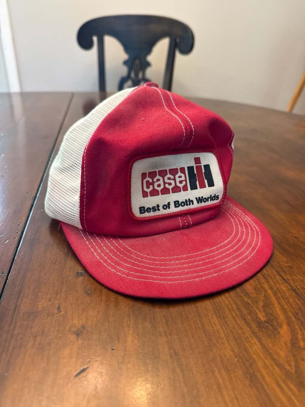 Vintage Case IH Best of Both Worlds Trucker Hat Snapback